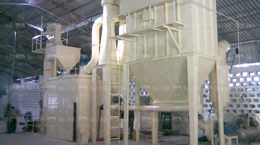 Ultrafine Mill for Gypsum Powder Production in India