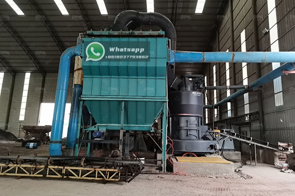 A complete grinding plant from Shanghai Zenith Machinery in operation