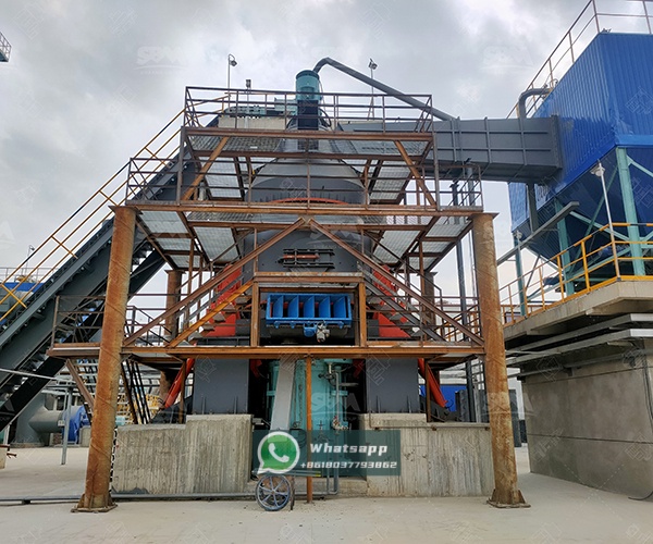 Advanced control system panel for a Zenith vertical grinding mill
