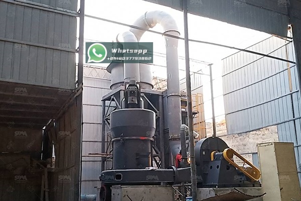 Automated dry mortar production line with grinding and mixing systems