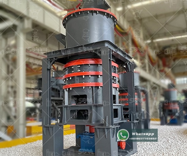 Zenith XZM Ultrafine Grinding Mill in an industrial setting
