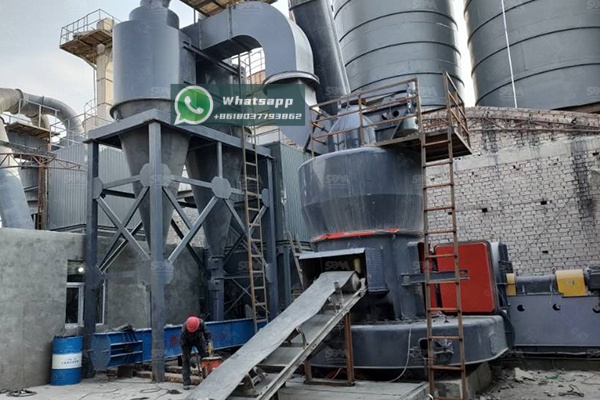 Gypsum being mixed into mushroom compost substrate