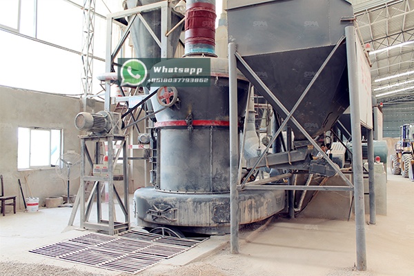 A Raymond Mill For Grinding Rock Salt For The Chemical Industry