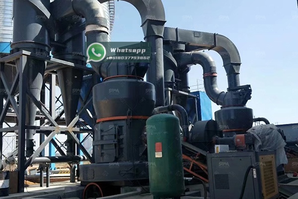 Modern titanium dioxide production plant in Europe showing grinding section