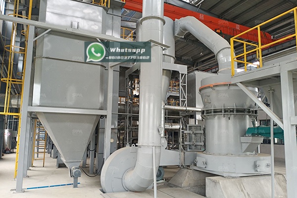 A European Mill For Grinding Antimony Ore For Flame Retardants