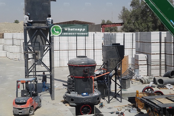 A Raymond Mill For Grinding Leonardite For Humic Acid Production
