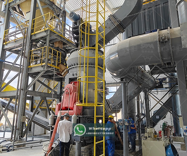 Advanced control system interface for vertical mill operation monitoring