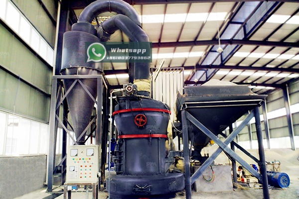 Modern industrial grinding plant operating continuously with automated systems