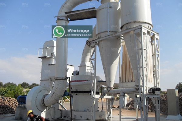 Installation of a Zenith MTM Medium-Speed Grinding Mill in an industrial plant.