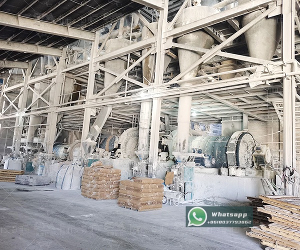 LUM Ultrafine Vertical Mill installed in a mineral processing plant