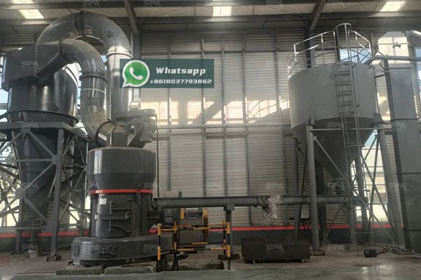 Barite grinding mill production process