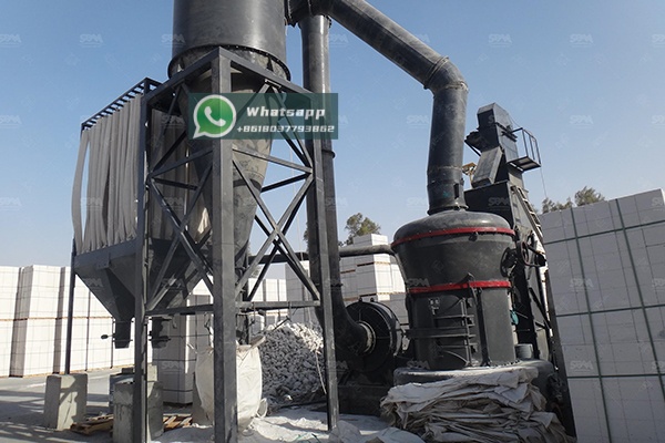 barite grinding mill for paint filler in India 20-30 tph