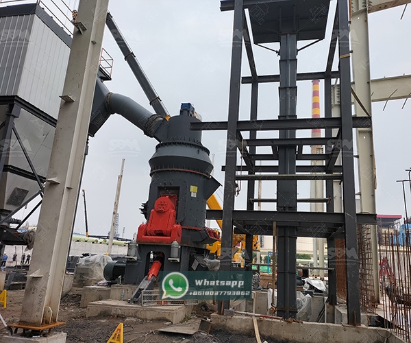 LM Vertical Mill operating in diatomite desulfurization process