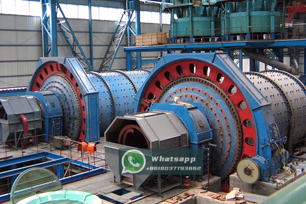 Ball mill installation at a cement plant in Australia