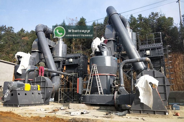 MTW Trapezium Grinding Mill in talc production line