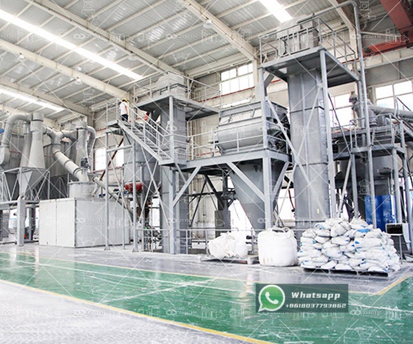 XZM and LUM series ultrafine grinding mills installed for carbon black production