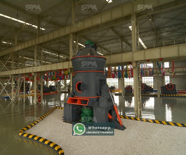 LM130K Vertical Grinding Mill with compact design for Thai coating factory