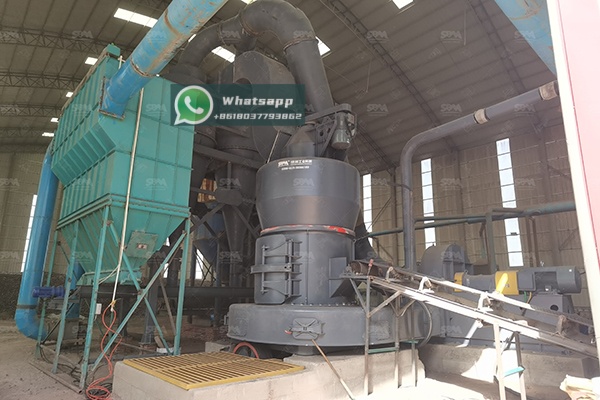 Zenith grinding mill installation in a perlite processing plant