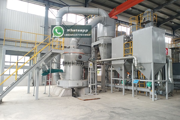 MTW110 Trapezium Grinding Mill installed in a gypsum processing plant in Vietnam