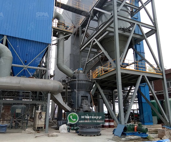 LM190K Vertical Grinding Mill in a Qatar perlite casting sand plant